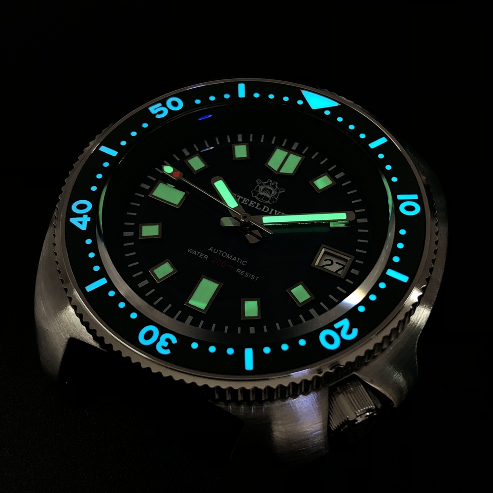 STEELDIVE Men Automatic Watch  - Seiko Watch Prospex recension och pris