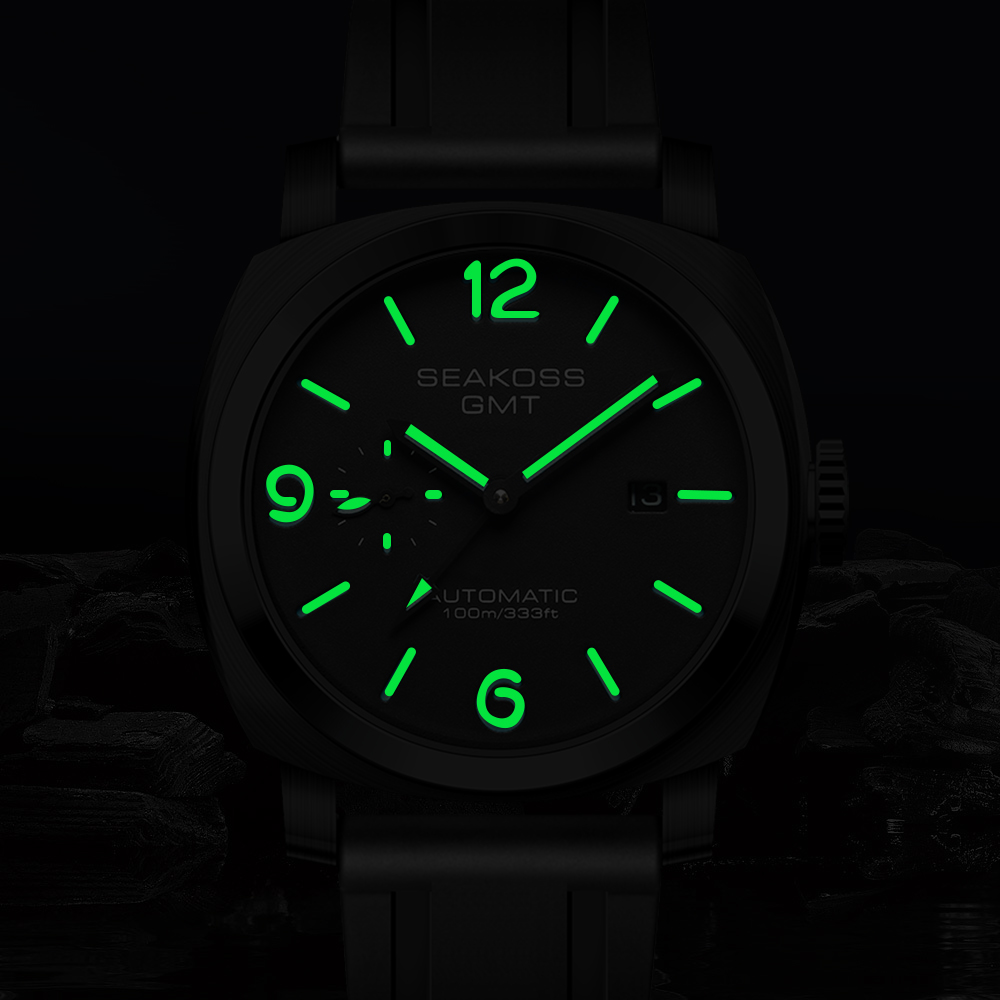 SEAKOSS 10Bar GMT Diving Autom - Seiko Watch Prospex recension och pris