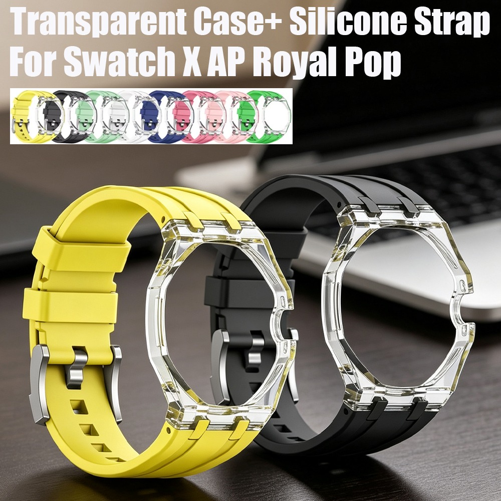 Transparent Case+Liquid Silico - Luxury Watch Ap recension och pris