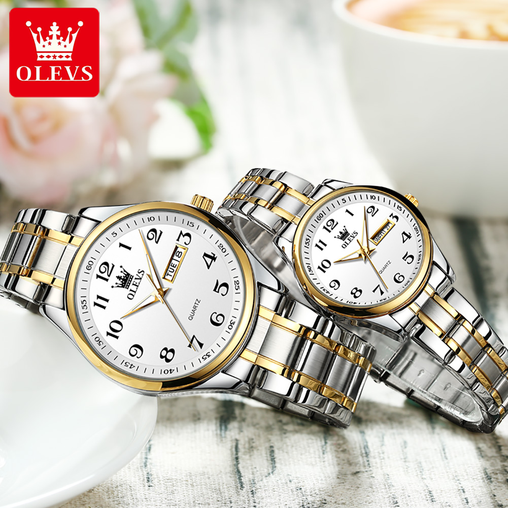 OLEVS New Fashion Couple Watch - Luxury Watch Life recension och pris