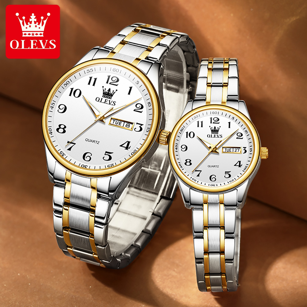 OLEVS New Fashion Couple Watch - Luxury Watch Life recension och pris