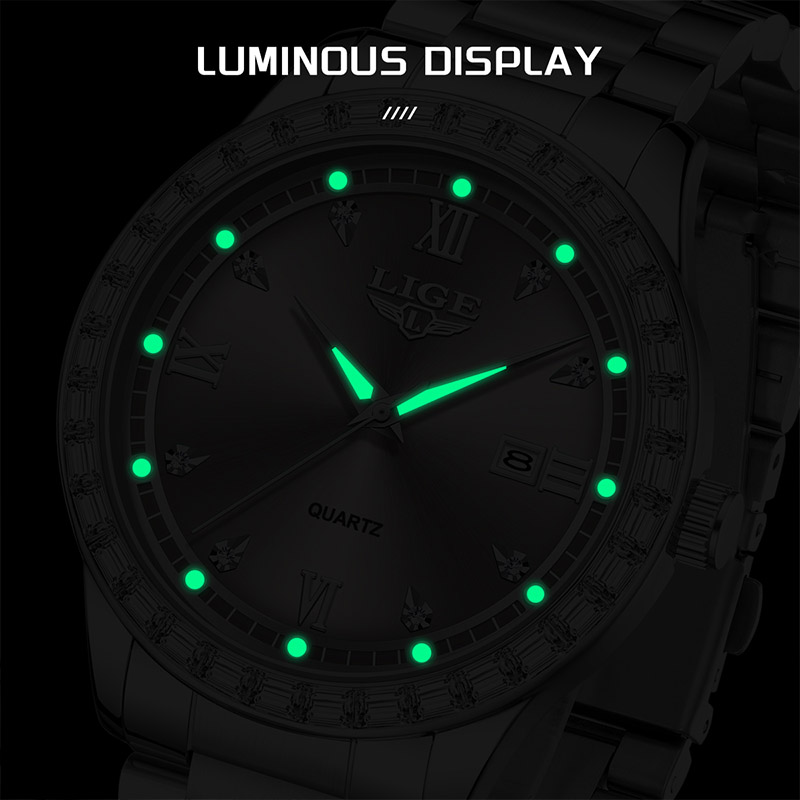 LIGE Quartz Wristwatch 2026 Lu - Luxury Watch Collection recension och pris