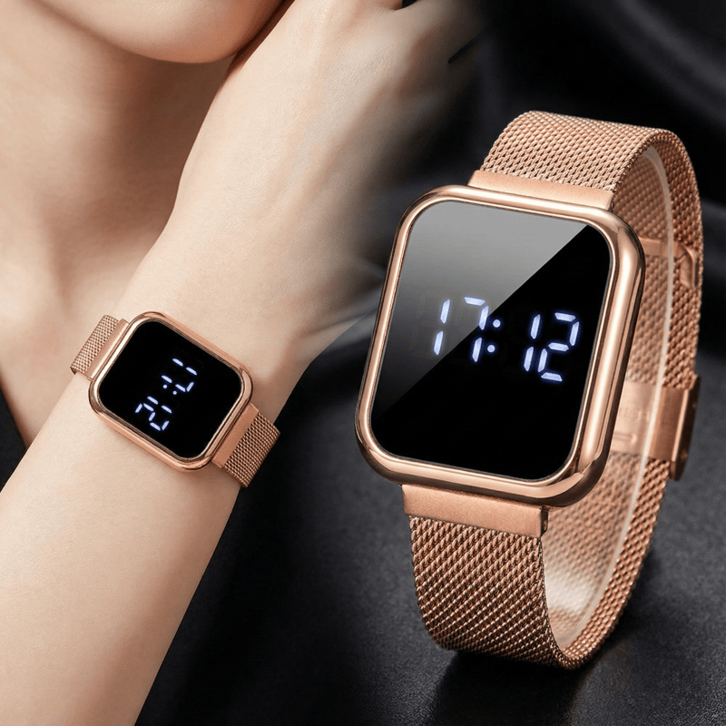Fashion Rectangle Digital Watc - Luxury Watch Life recension och pris