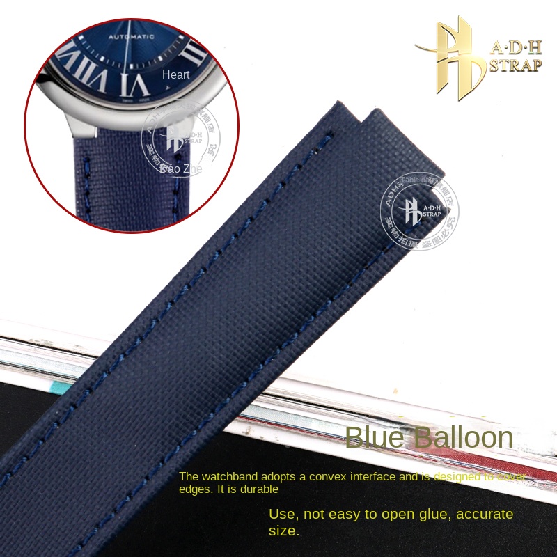 16-8mm 18-11mm 20-12m For Cart - Cartier Watch Ballon Bleu recension och pris